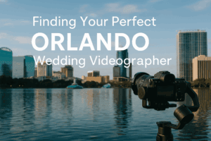 Perfect Orlando Wedding Videographer filming City