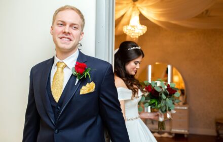 This is an Image of one of our Orlando Wedding Couples doing a 