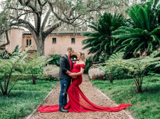 Husband and wife maternity photographer near Orlando Fl